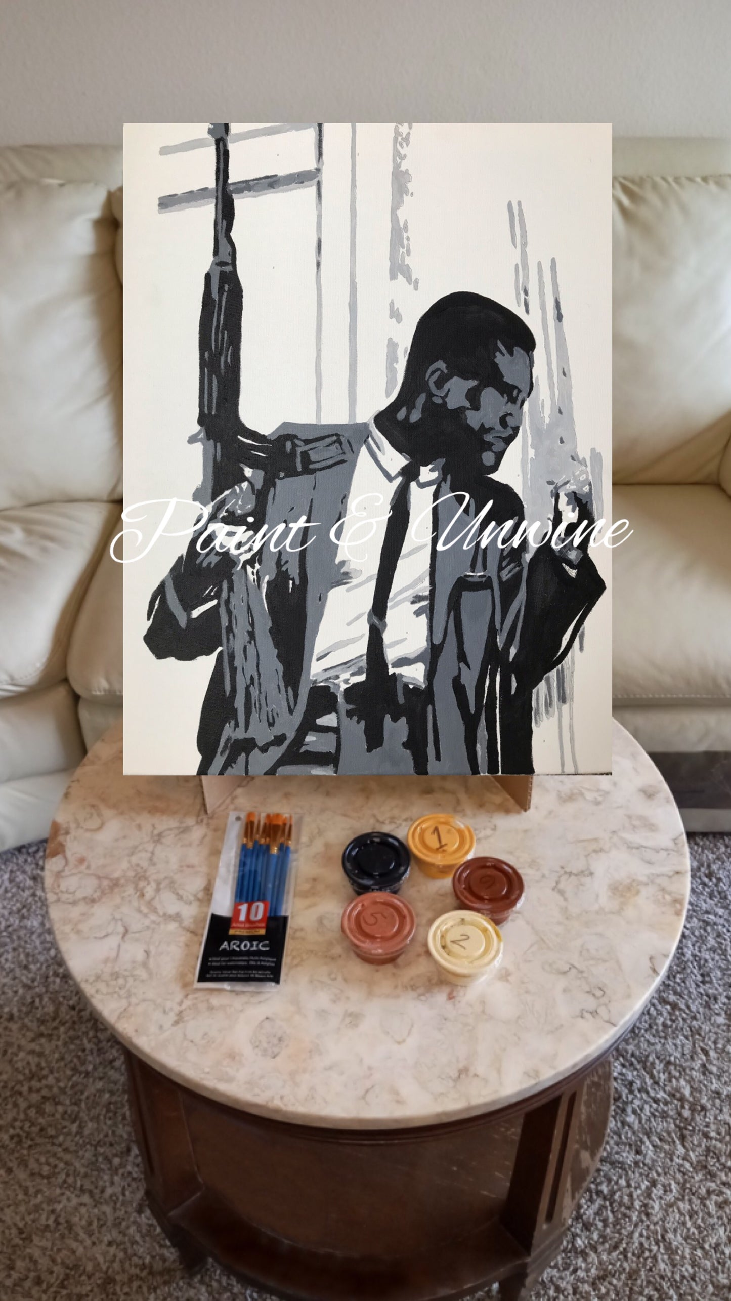 Malcolm X 2 Paint by Numbers Kit