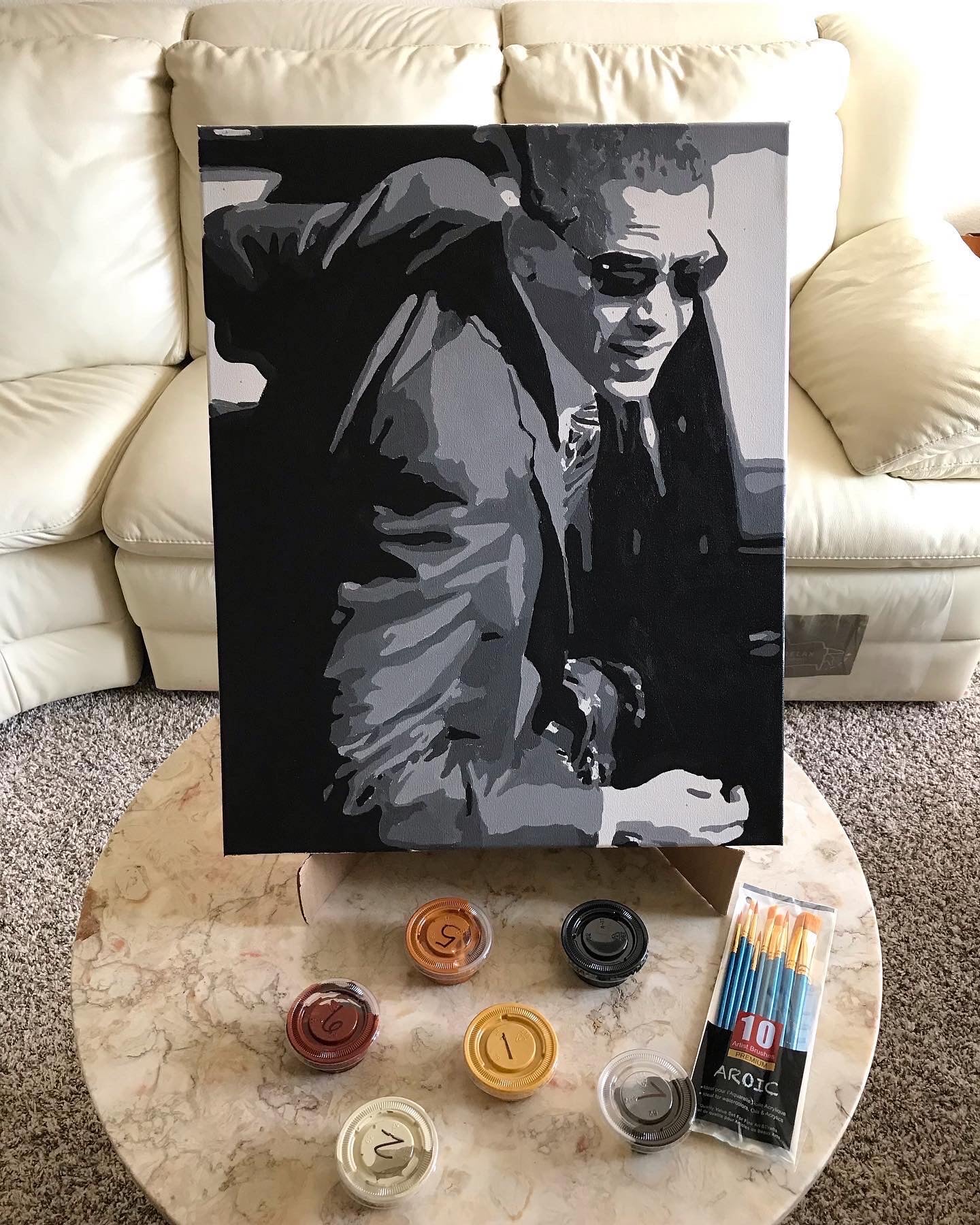Obama Paint by Numbers Kit