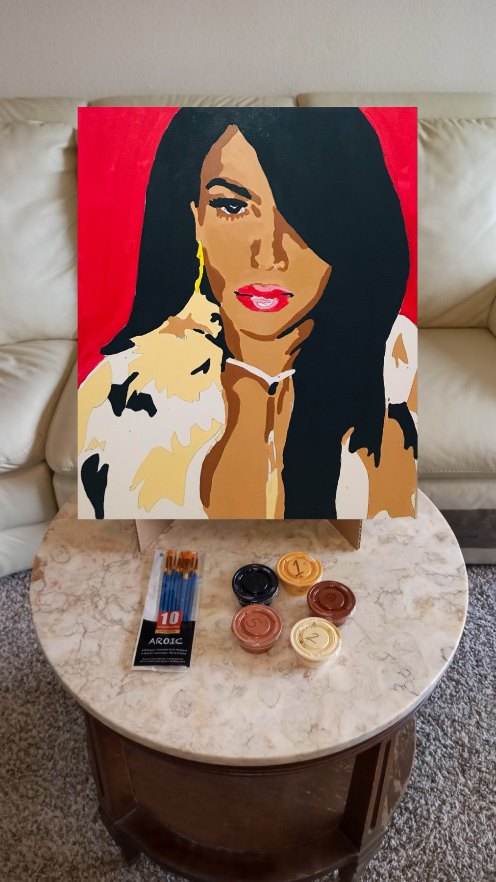 Aaliyah 1 Paint by Numbers Kit
