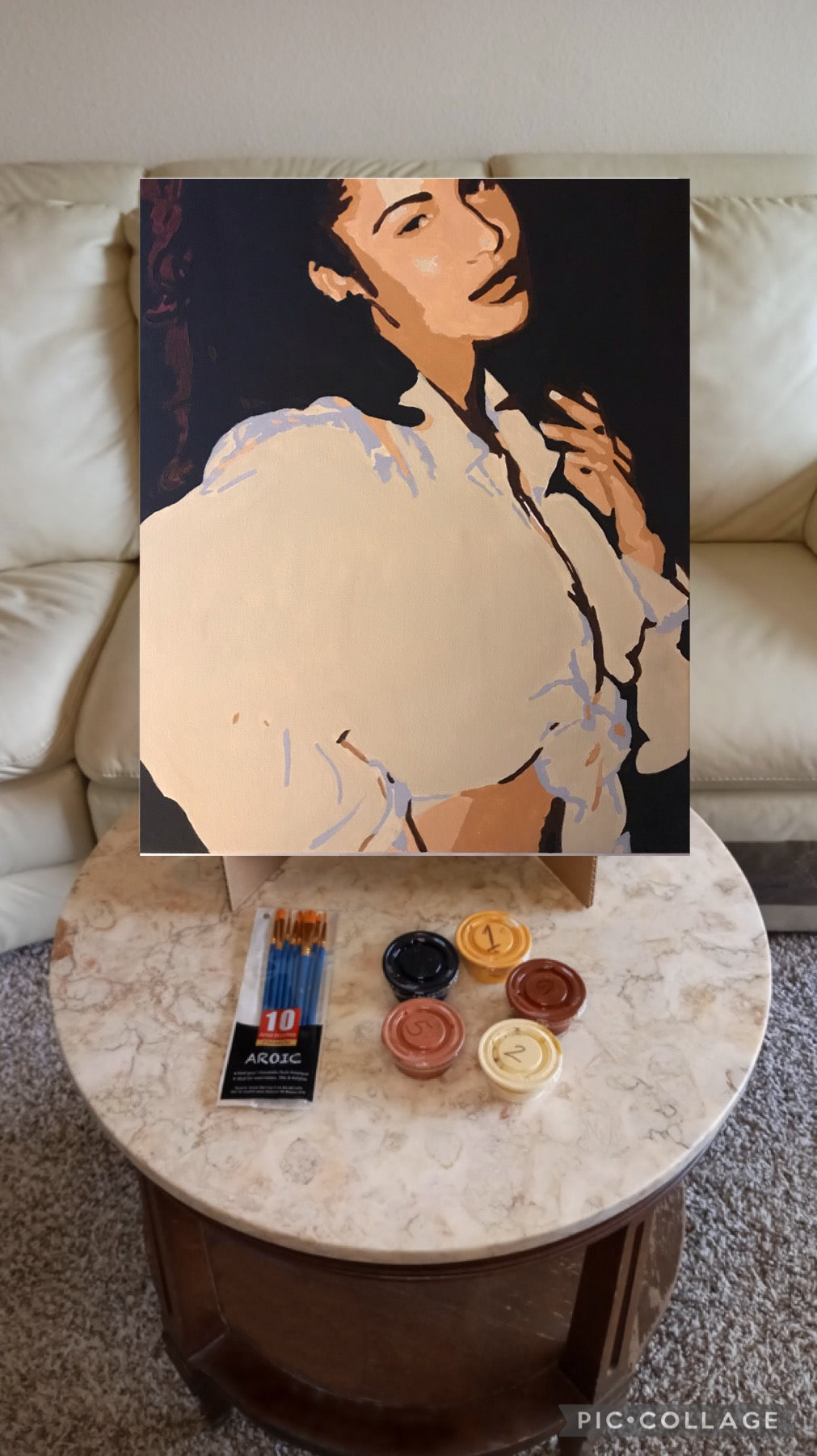 Selena Paint by numbers kit