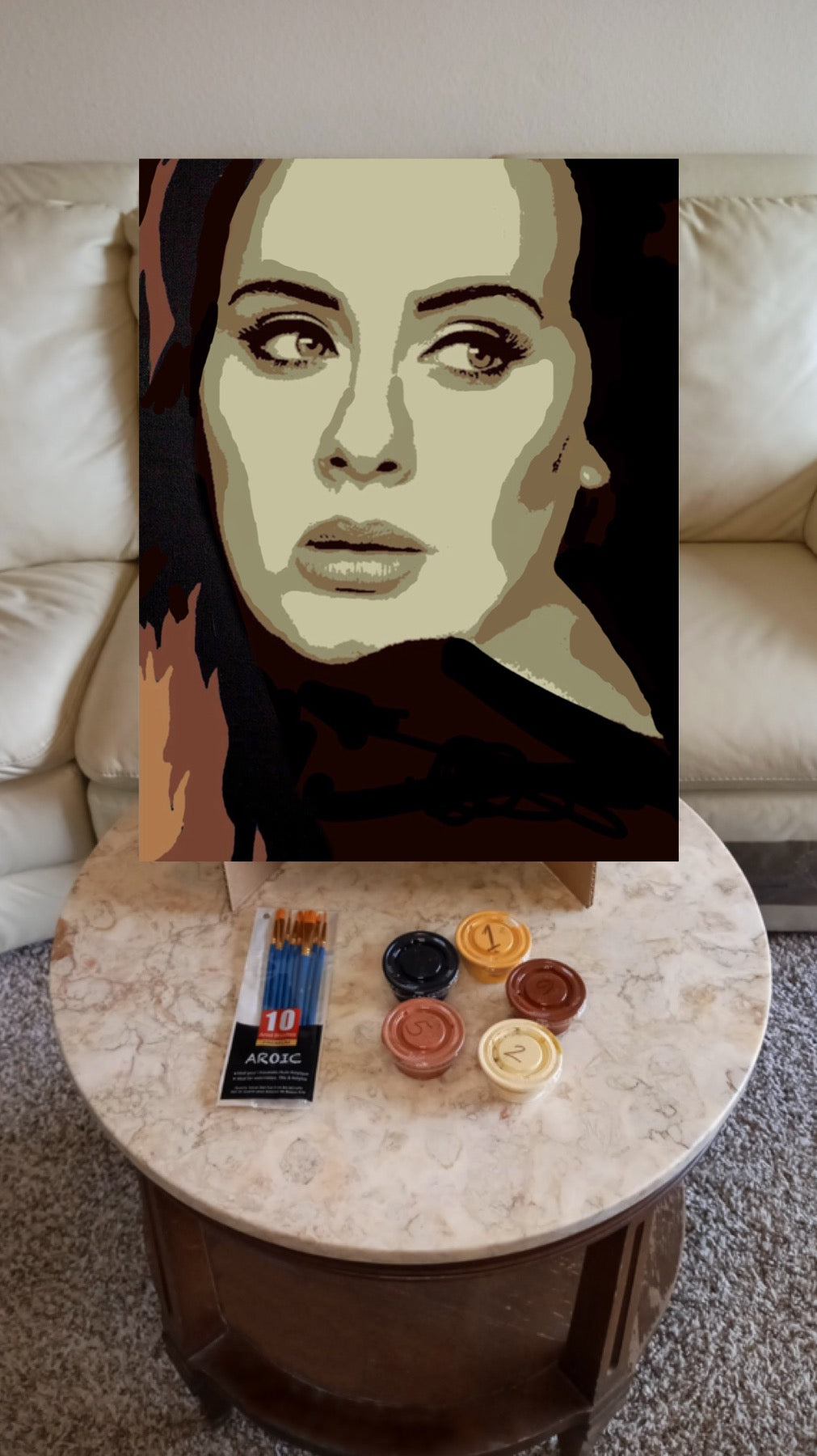 Adele Paint by Numbers Kit