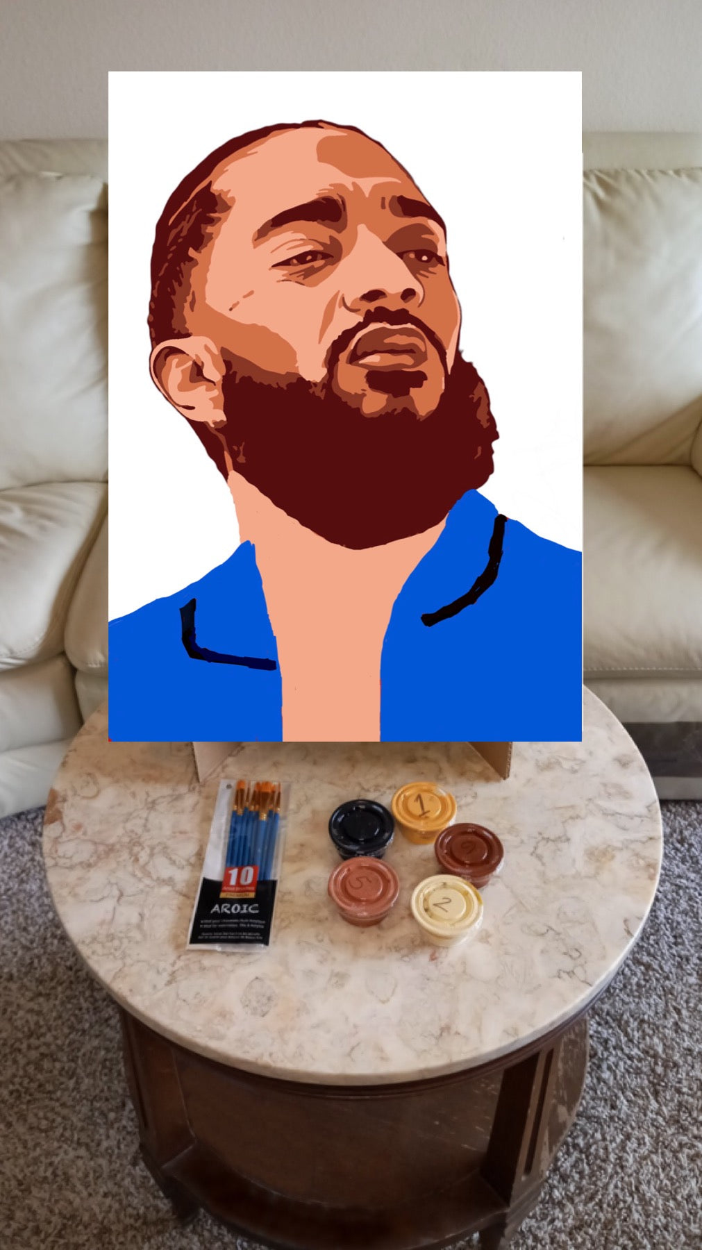 Nipsey Paint by Numbers Kit