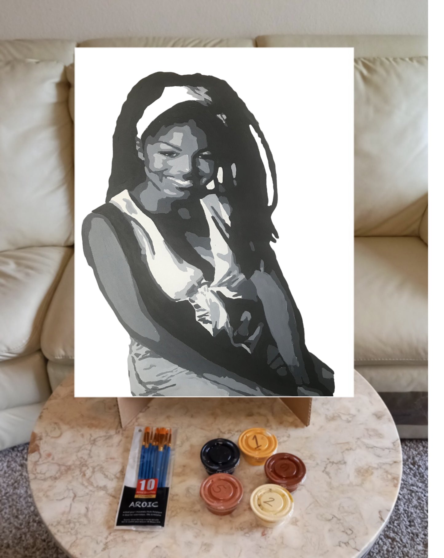 Janet Jackson 3 Paint by Numbers Kit