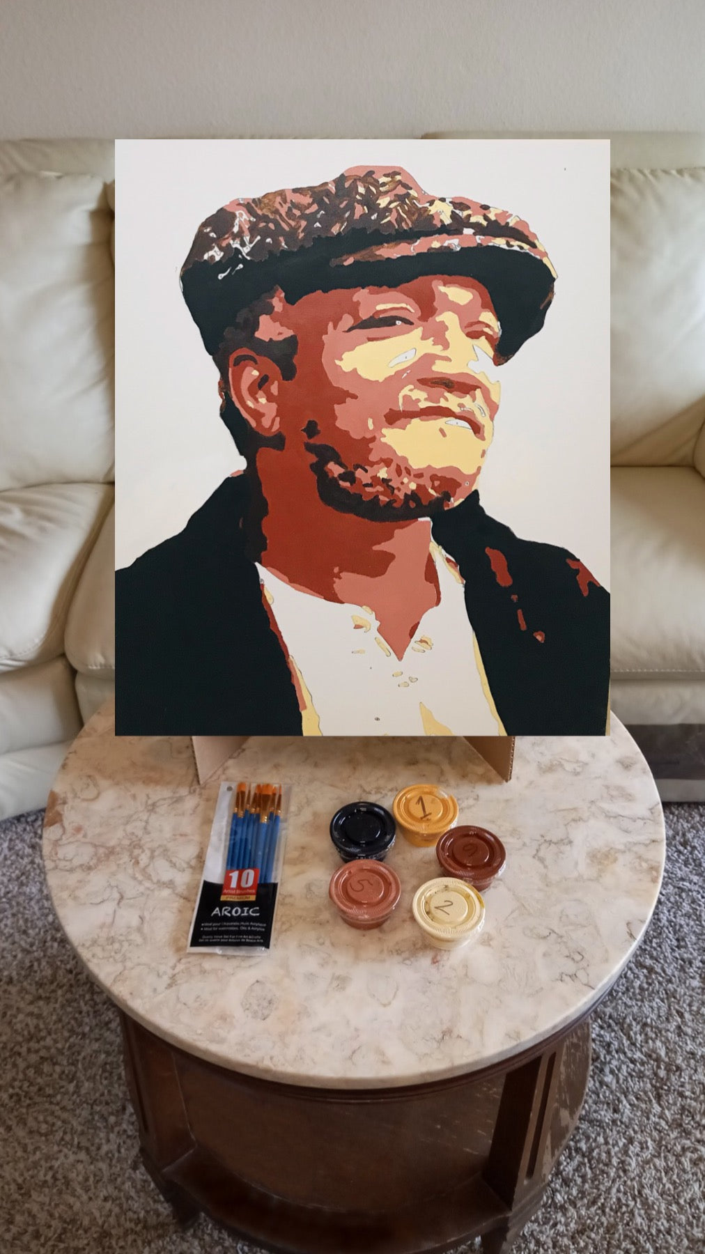 Redd Foxx Paint by Numbers Kit