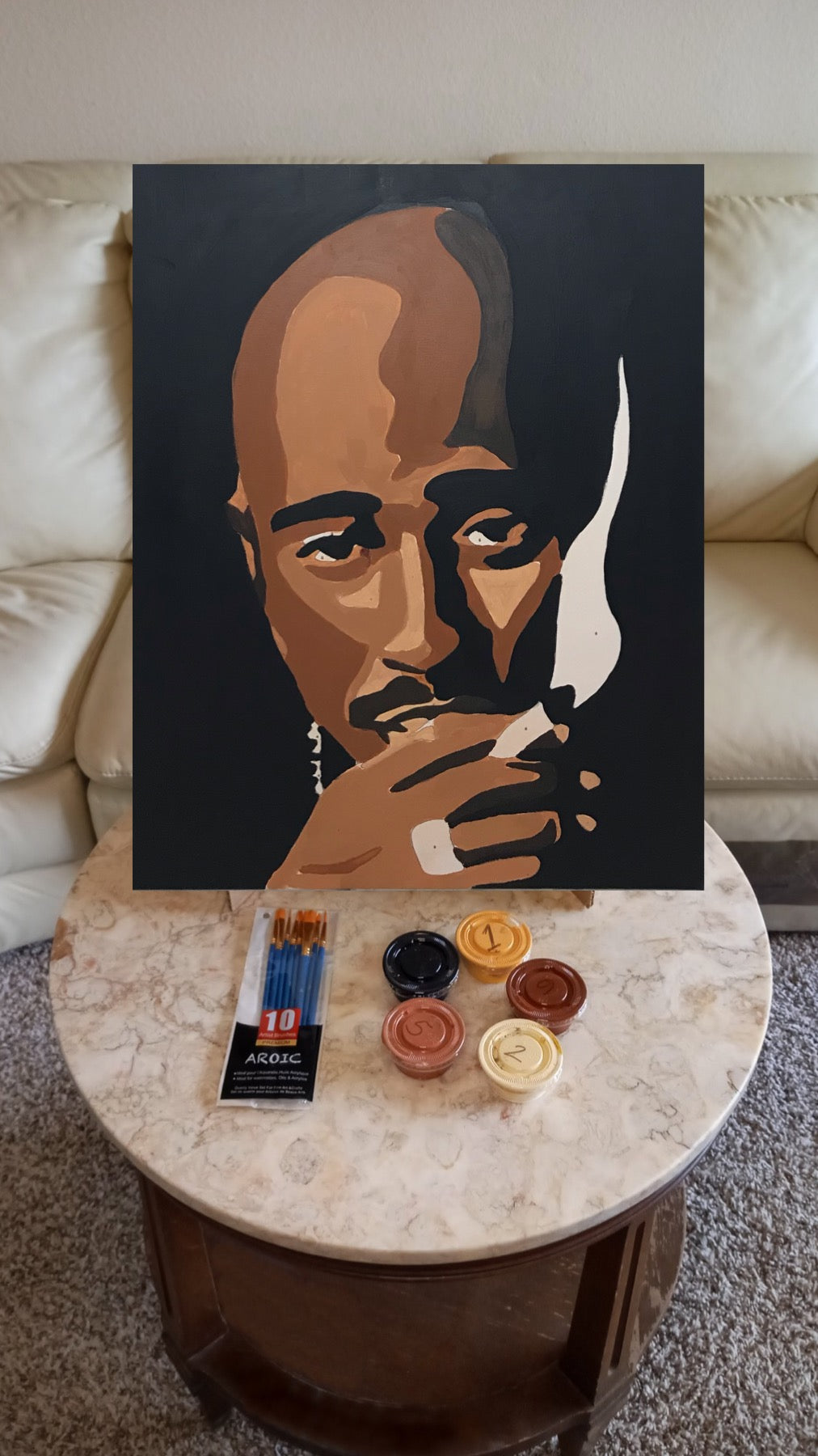 Tupac Paint by Numbers Kit