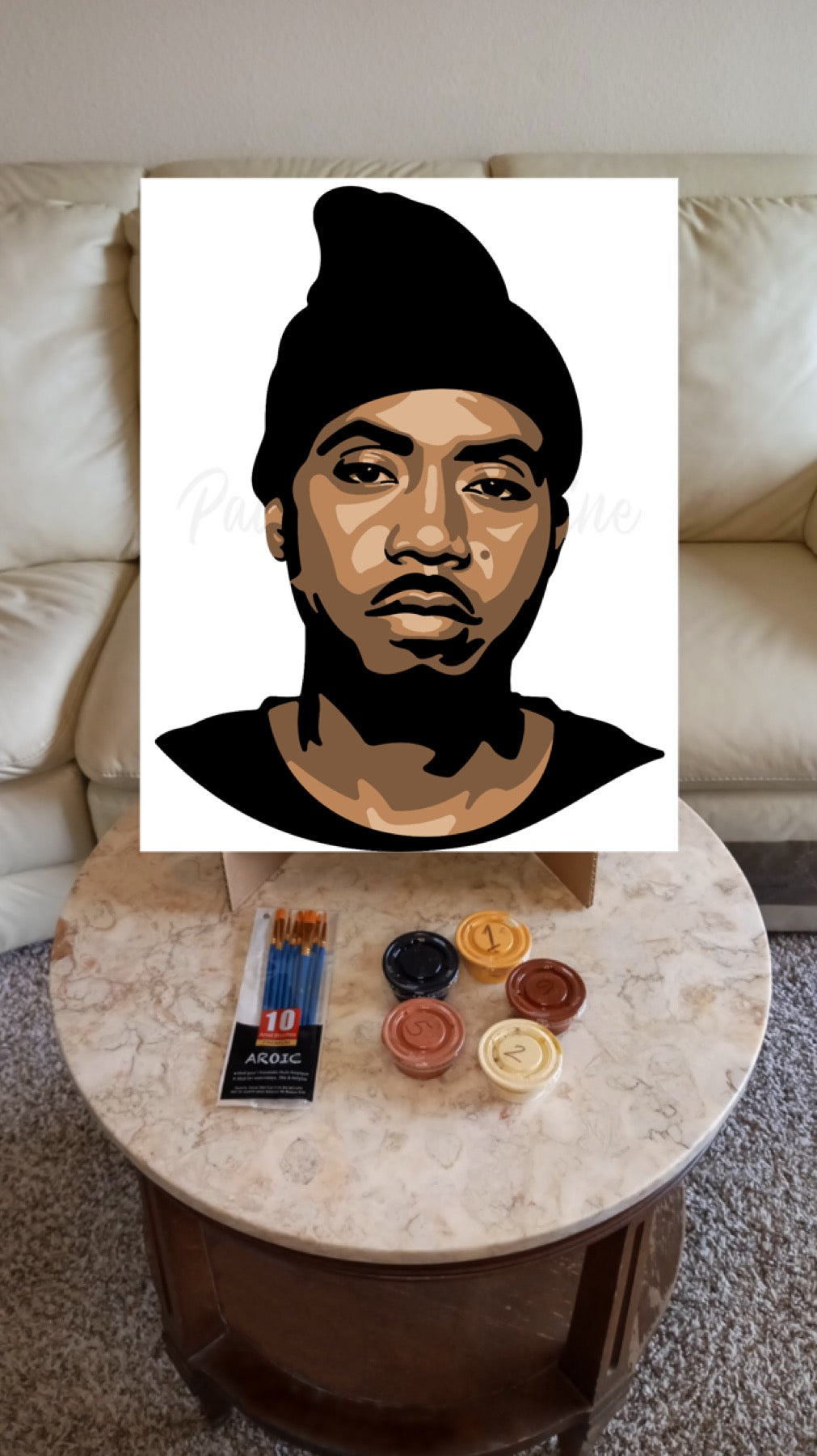 Nas Paint by Numbers Kit