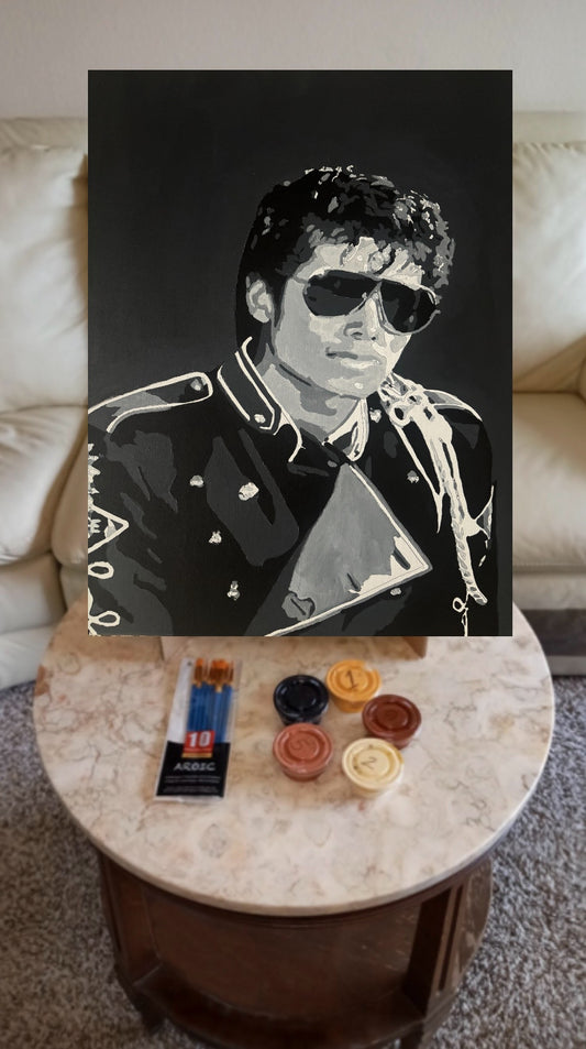 Michael Jackson 20 paint by numbers kit