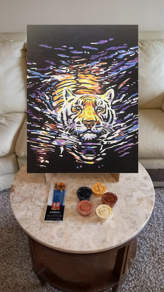 Tiger in water