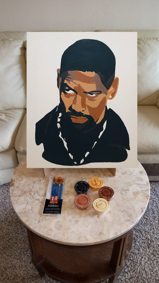 Denzel Washington Paint by Numbers Kit